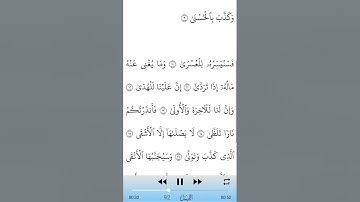 سورة الليل بصوت القارئ الشيخ محمد الفقيه مكررة 3 مرات