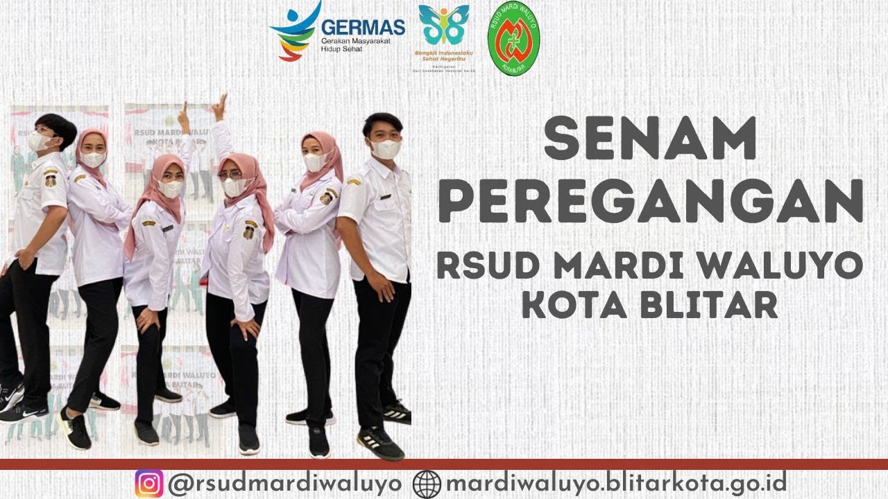 Senam Peregangan RSUD Mardi Waluyo