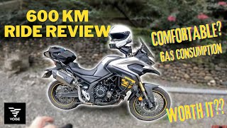 600 KILOMETER RIDE REVIEW on VOGE 500DSX is it WORTH IT? | jmac motovlog