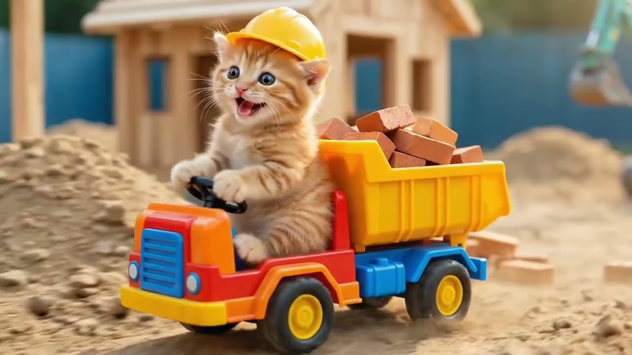 Kitten Makes a Big Mess, But Mama Cat Shows the Importance of Caring for the Planet! 🌿