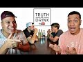 TRUTH OR DRINK : YOUTUBER EDITION (FT WOLFIE, DAVIDPARODY & More) Cut Media