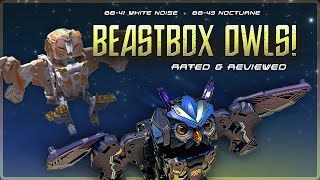 52Toys Beastbox BB-41 White Noise and BB-49 Nocturne Owls