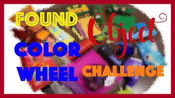 Found Object Color Wheel