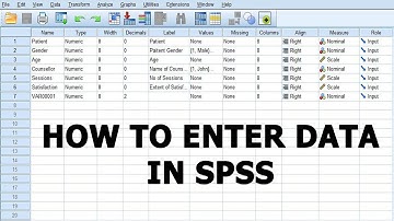 Coding & Entry of Data in SPSS - How to use SPSS Lesson 2 [2022]
