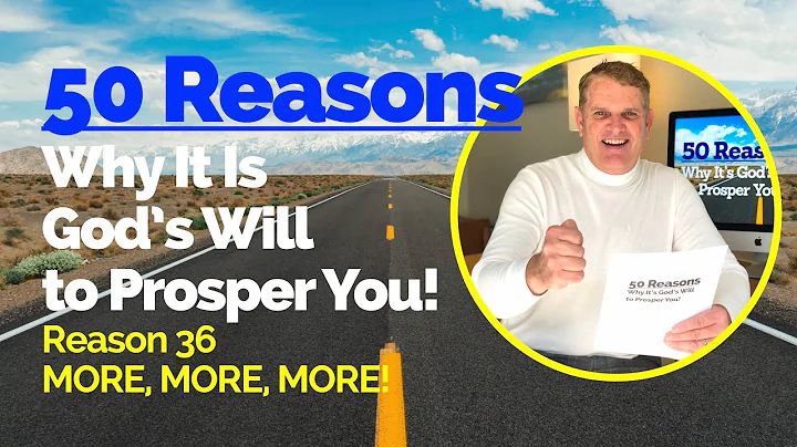 REASON 36 -  MORE, MORE, MORE ABUNDANCE!   OUR LAV...