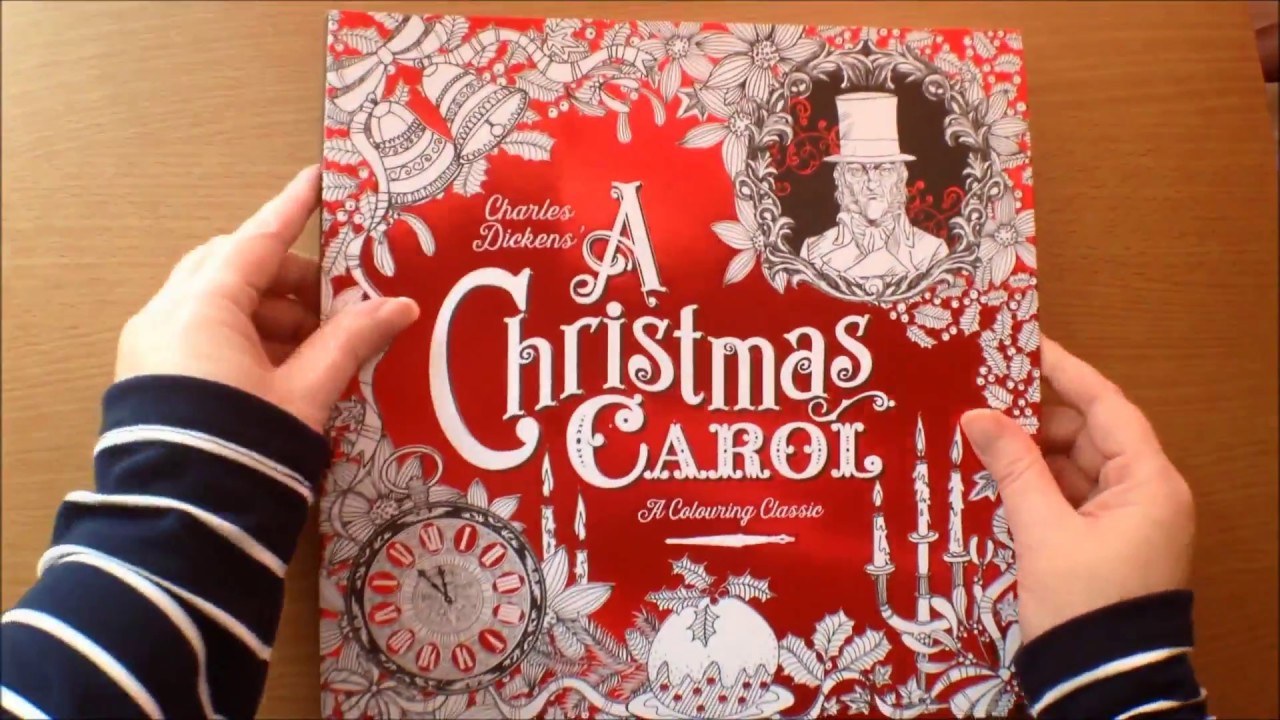 a christmas carol coloring pages