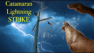 STRUCK BY LIGHTNING - Leopard 45 Catamaran Boat Tour (S5 E9 Barefoot Travels) by Barefoot Travels 3,747 views 6 months ago 17 minutes
