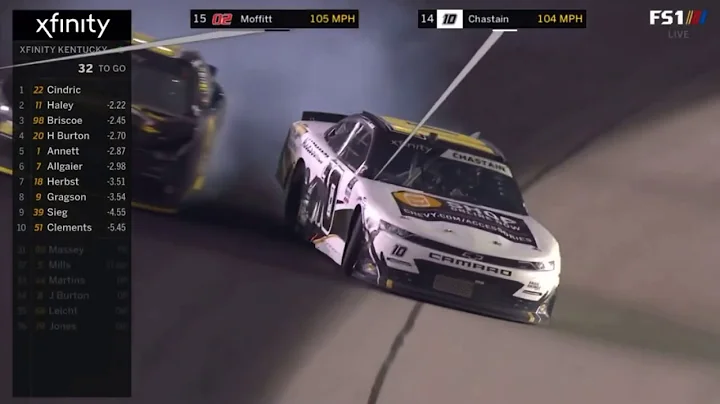 Brett Moffitt Ross Chastain Kentucky crash