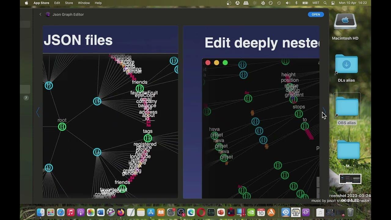 Json Graph Editor Mac App Store (Basic Overview) - YouTube