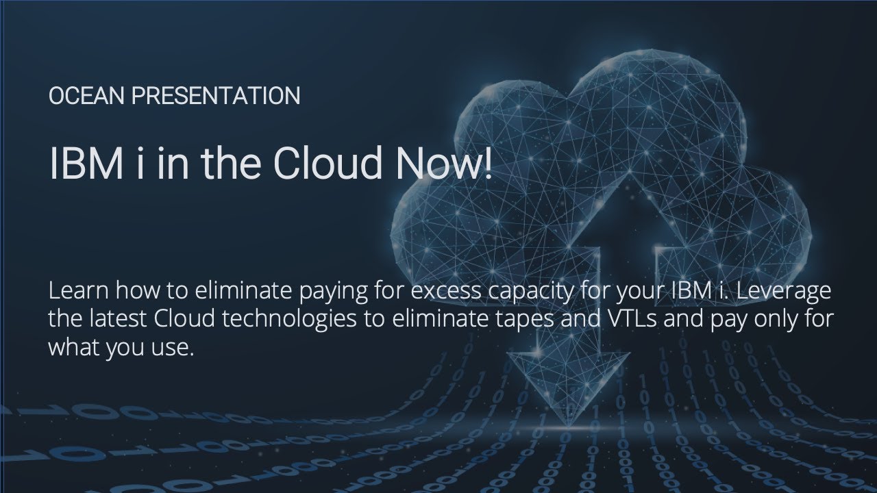 IBM i in the Cloud Now - YouTube