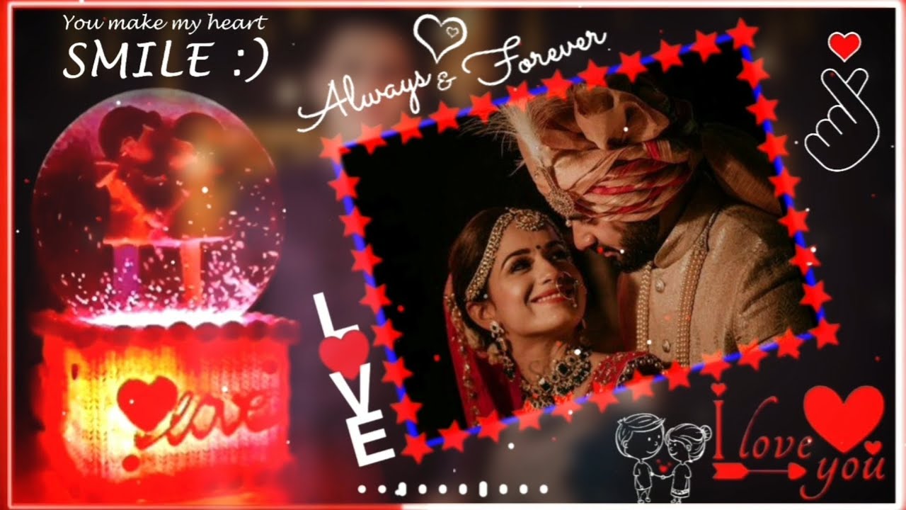 Love Video Editing By Kinemaster | Best Love Status Video Template | Black Screen Template Video