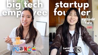 big tech employee vs startup founder ep.2 | cofounder search, relationship building, setbacks