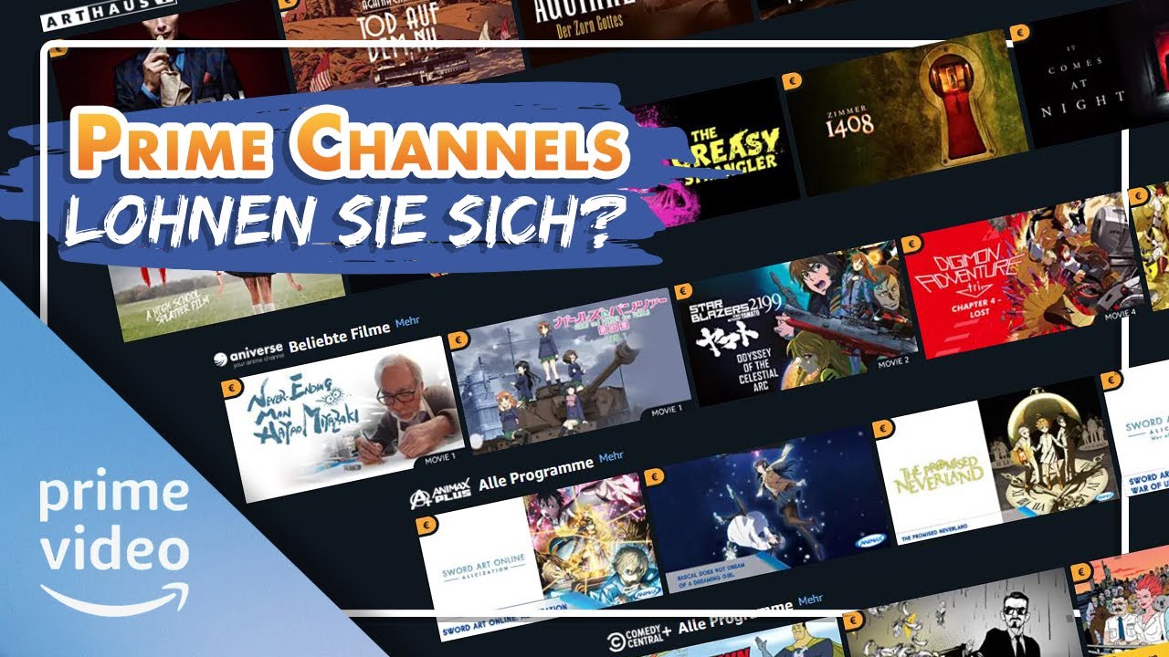 New 🎞️ Amazon-Prime Video Channels im Test