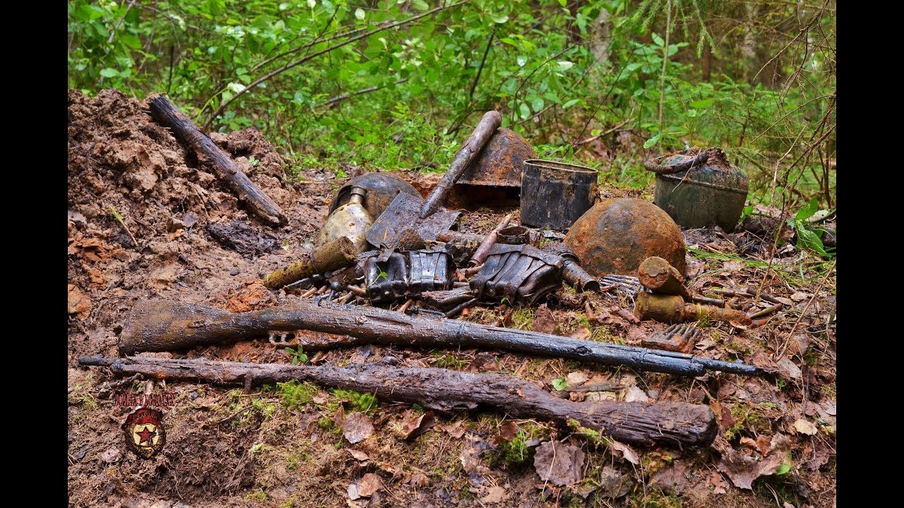 Коп по войне - Забытый опорник. Блиндаж минус 20 ( Forgotten strong point) / Searching with MD