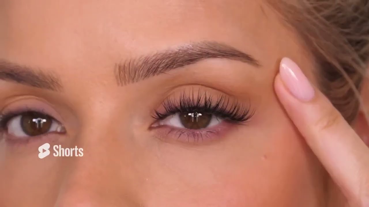 Reusable Selfadhesive Natural Looking Eyelashes YouTube