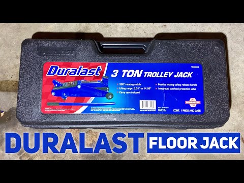 Duralast 3 Ton Trolley Floor Jack With