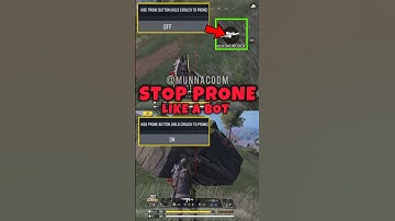 🤚 STOP PRONE Like a Bot in CODM BR 🔥💯 Codmobile Tips and Tricks #shorts #codmbr #codmiphone