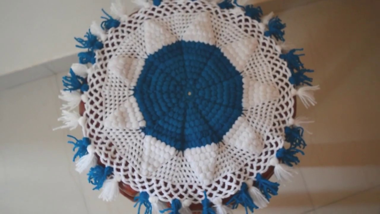 DIY Round Table Wool Cloth Anjali's Handicraft YouTube