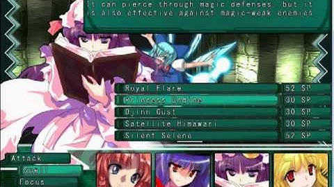 Lets Play Touhou Labyrinth: Cirno!