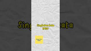 Singkatan Kata Imho singkatankata singkatan imho acronyms