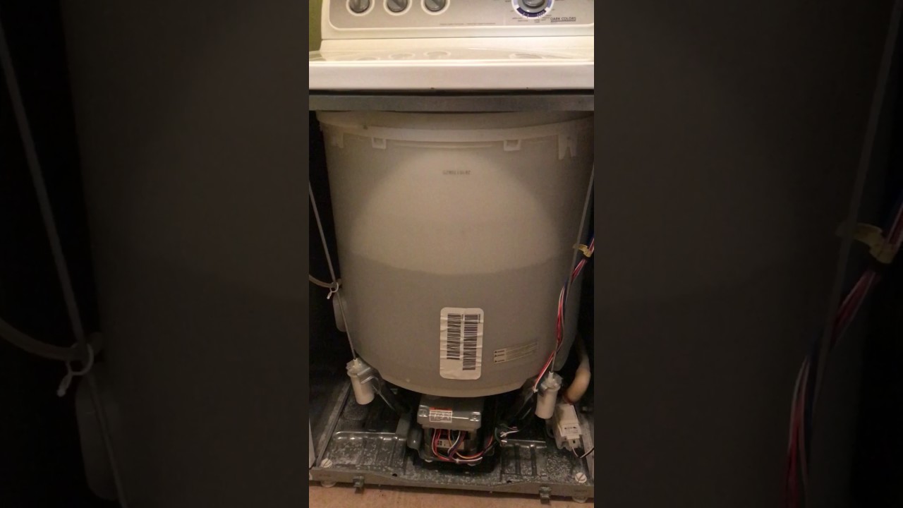 GE Washing Machine Troubleshooting - YouTube