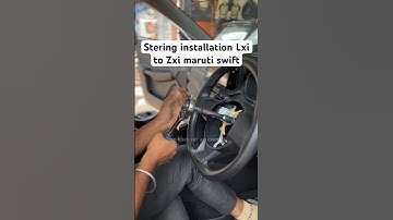 Stering installation Lxi to Zxi Maruti Suzuki Swift ✅🔥🔥#shorts #trending
