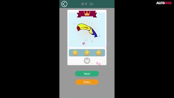 Playing "Draw in" gameplay  level 21-40