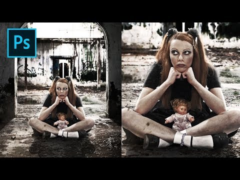 Photoshop Tutorial - Hard Light Photo Editing Effect