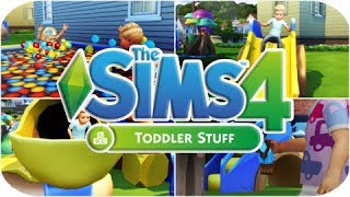 The Sims 4: Toddler Stuff - Build & Buy Overview, SNW
