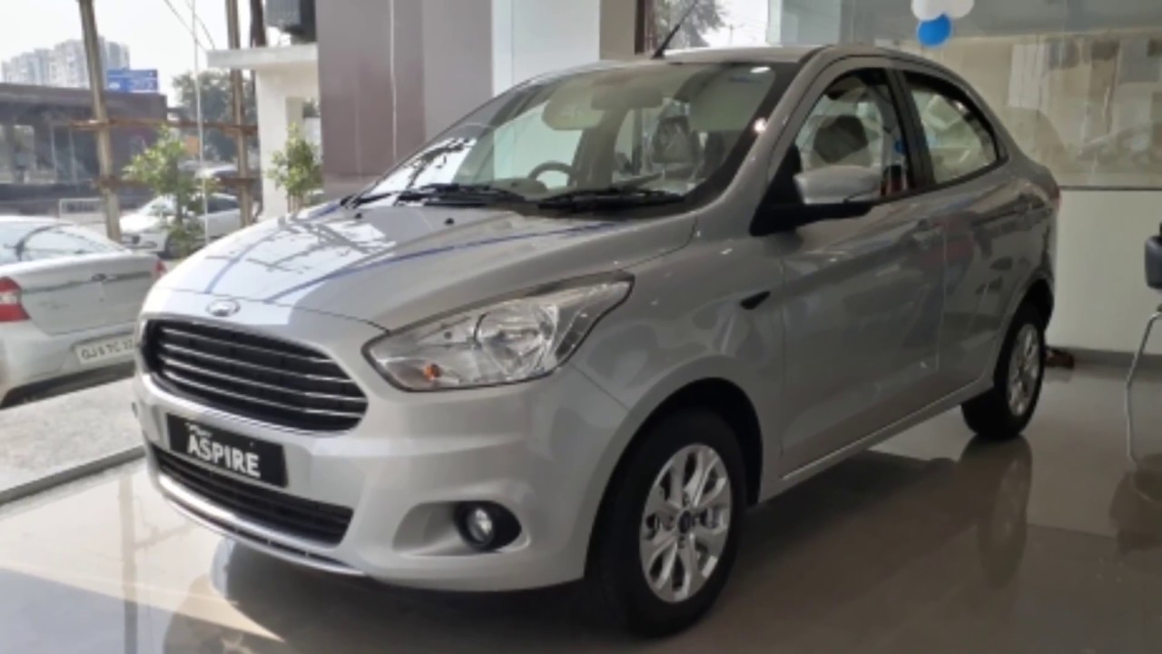 Ford Aspire Moondust Silver Colour Exterior And Interior Walk Around