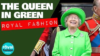 Royal Fashion: The Queen In Green