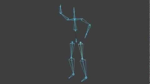 Use Kinect and Blender to make a motion capture action