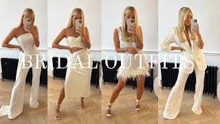 BRIDAL OUTFITS: ENGAGEMENT PARTY, HEN DO, WEDDING OUTFITS, HONEYMOON OUTFITS & INSPO