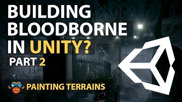 PAINTING our Terrain - Unity Level Design Tutorial (Bloodborne Part 2)