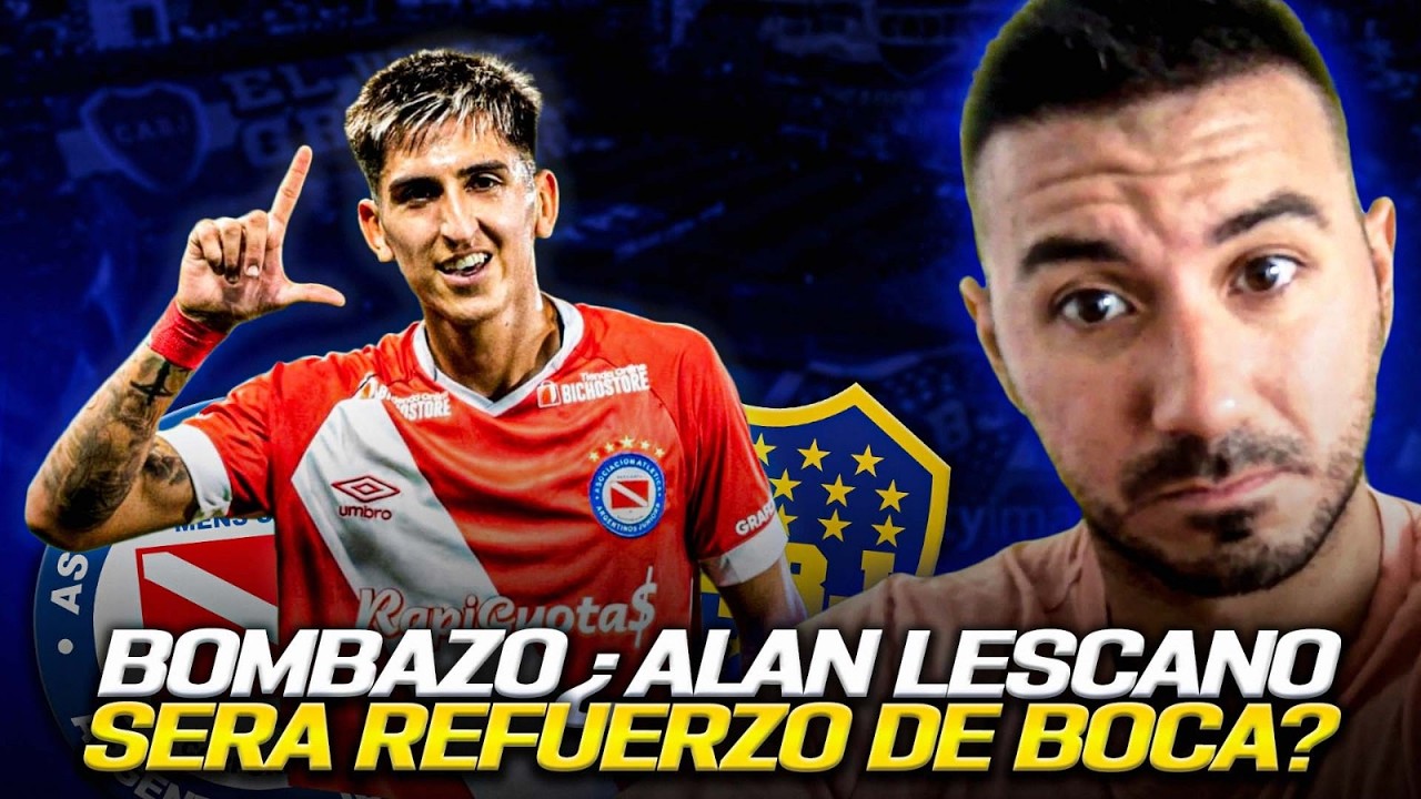 ▶ ¡BOMBAZO! ¿ALAN LESCANO SERÁ REFUERZO DE BOCA? | CRACK DEPORTIVO