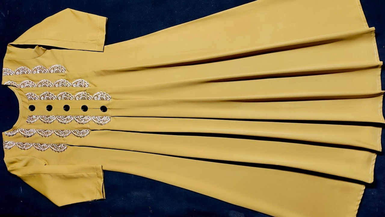 New Yoke A Line Kurti Cutting And Stitching / fashion Boutique official