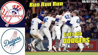 Los Angeles Dodgers vs. New York YankeesFull Highlights, Jun 07 2024 | MLB Season 2024