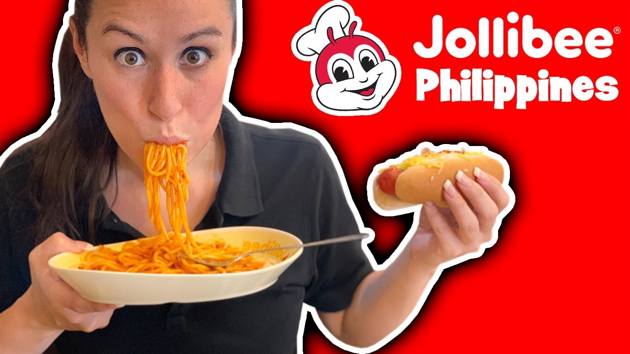 TRYING Jollibee in the Philippines 