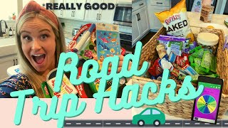 ROAD TRIP HACKS // REALLY GOOD HACKS FOR ROAD TRIPS WITH KIDS // TIPS FOR ROADTRIPPING WITH KIDS