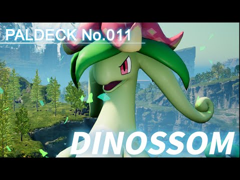 Paldeck | No.011 DINOSSOM - Palworld | Gameplay | Pocketpair