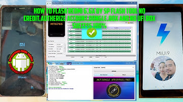 how to flash Redmi 6a by sp flash tool/no credit/without authorize account/new solution 2021