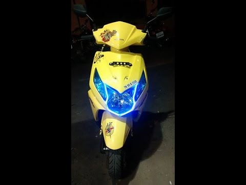 Honda Dio Headlight Modified