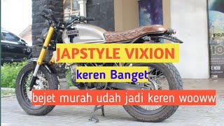 Modifikasi  vixion Japstyle keren  #vixion #japstylevixion