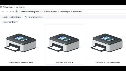 Déployer une imprimante sur les Postes Clients à l