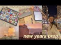 HOW I PREPARED FOR THE NEW YEAR! 🥂 cleaning, journaling, vision board, new years resolutions, etc