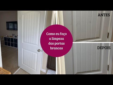 Vídeo: Como você tira manchas de portas com venezianas?