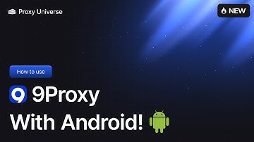 🔥 How to Use 9PROXY on Android! [ 9Proxy + Android ]