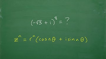 De Moivre’s Theorem – powers of complex numbers
