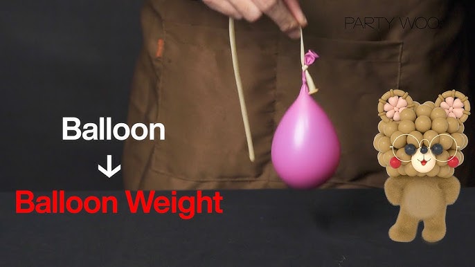 Easy cheap Balloon Weights Tutorial