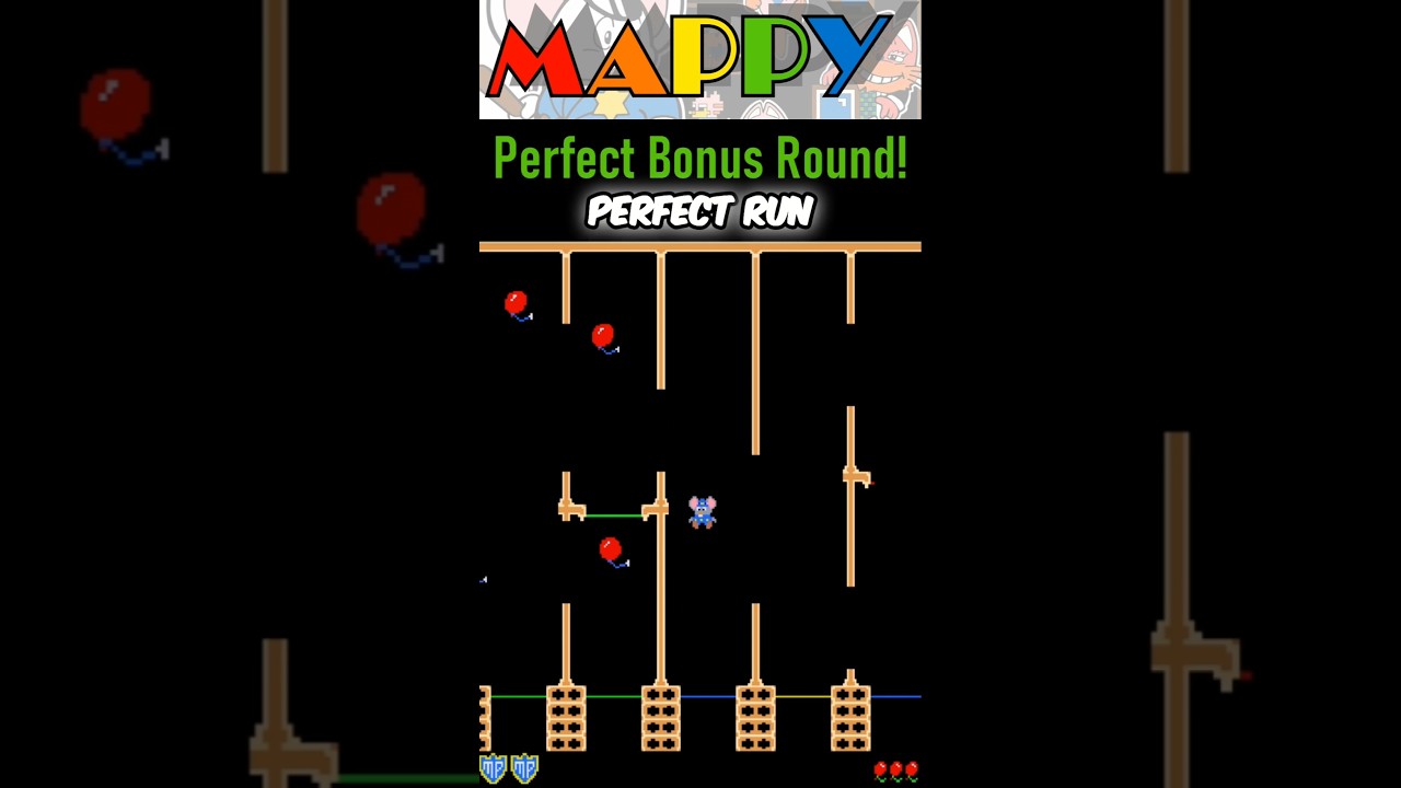 How to Get PERFECT Bonus Rounds on Mappy 🎈🎶🎈